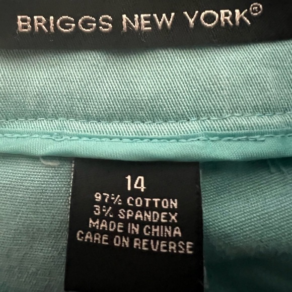 Briggs Jones New York Capri ‘s with flip flops Size 14 - Picture 3 of 6